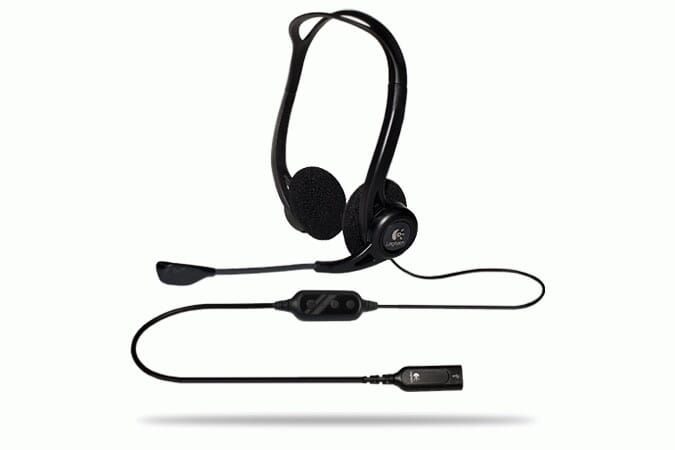 Logitech PC 960 USB Hoofdtelefoon - Zwart