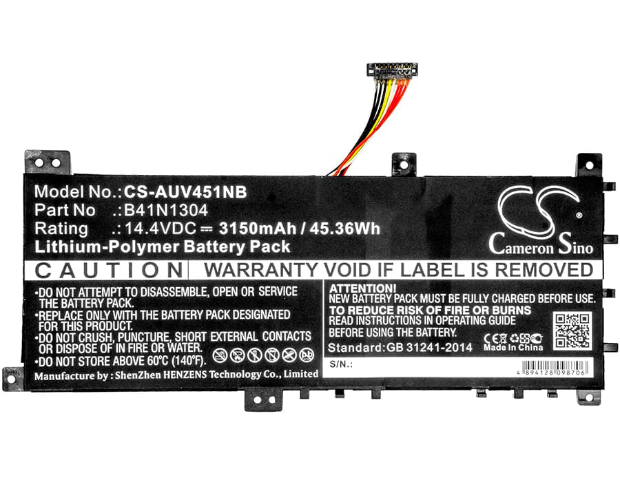 Laptop Accu 14.4V 3150mAh