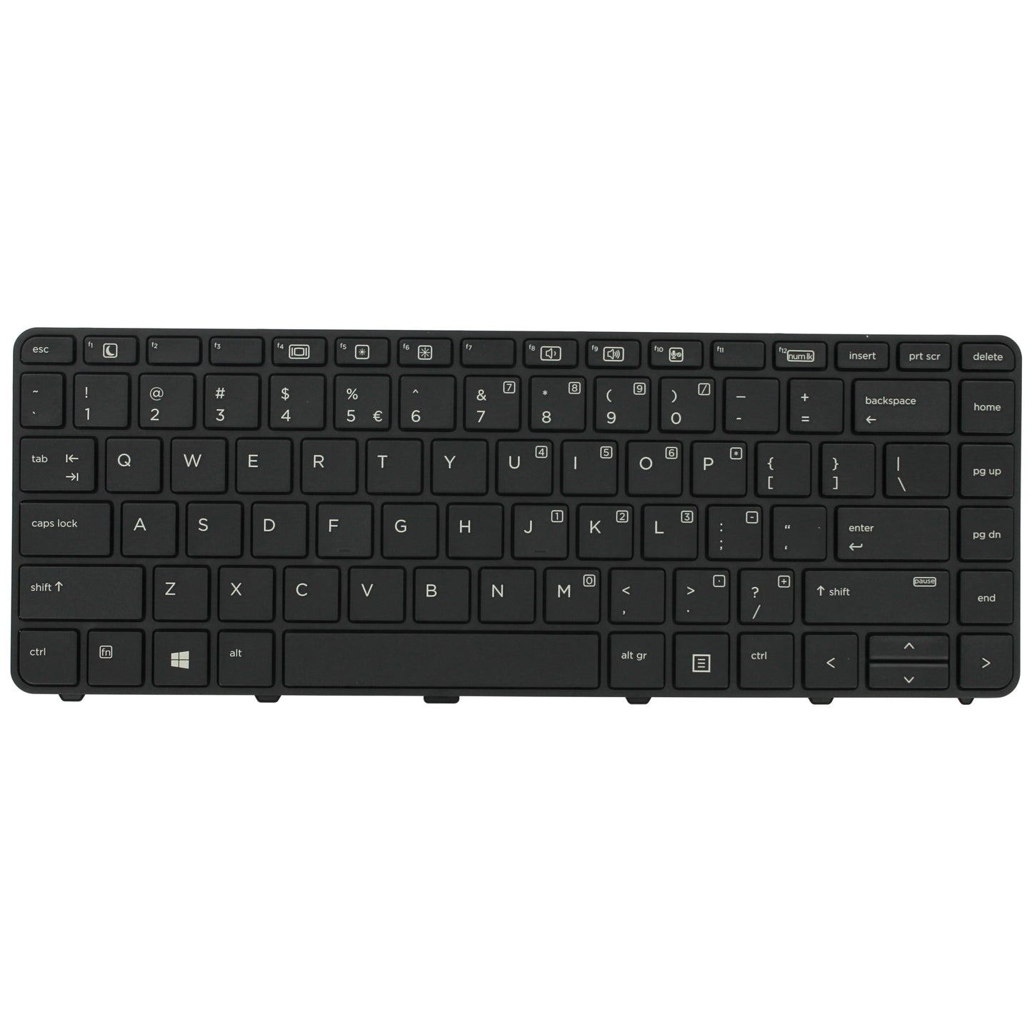 HP Laptop Tastatur Qwerty US
