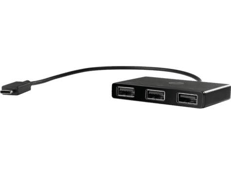 Concentrateur USB-C vers 3 ports USB-A HP