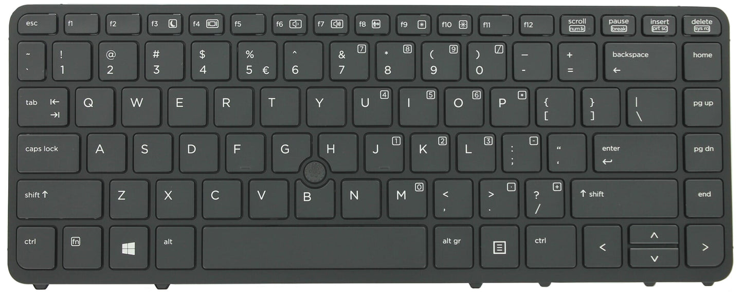 HP Laptop Toetsenbord Qwerty US + Trackpoint