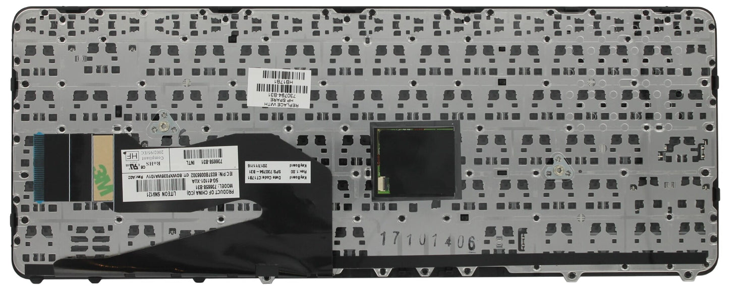 HP Laptop Toetsenbord Qwerty US + Trackpoint
