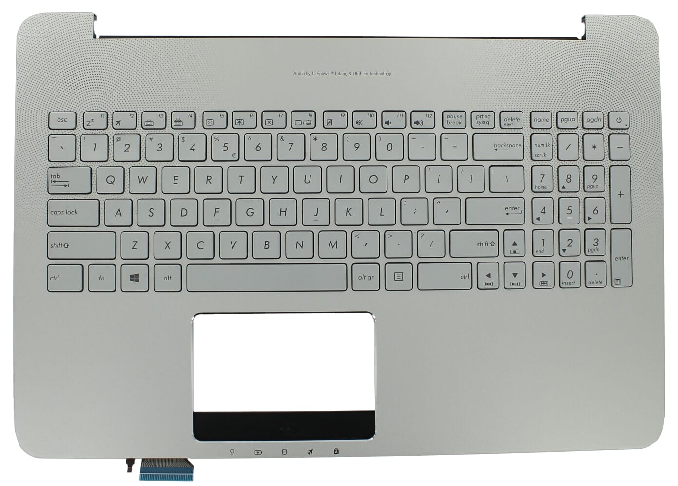 Asus Laptop Tastatur Qwerty US + Top Cover