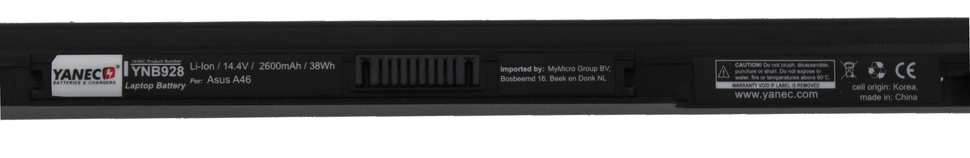 Yanec Laptop Accu 2600mAh