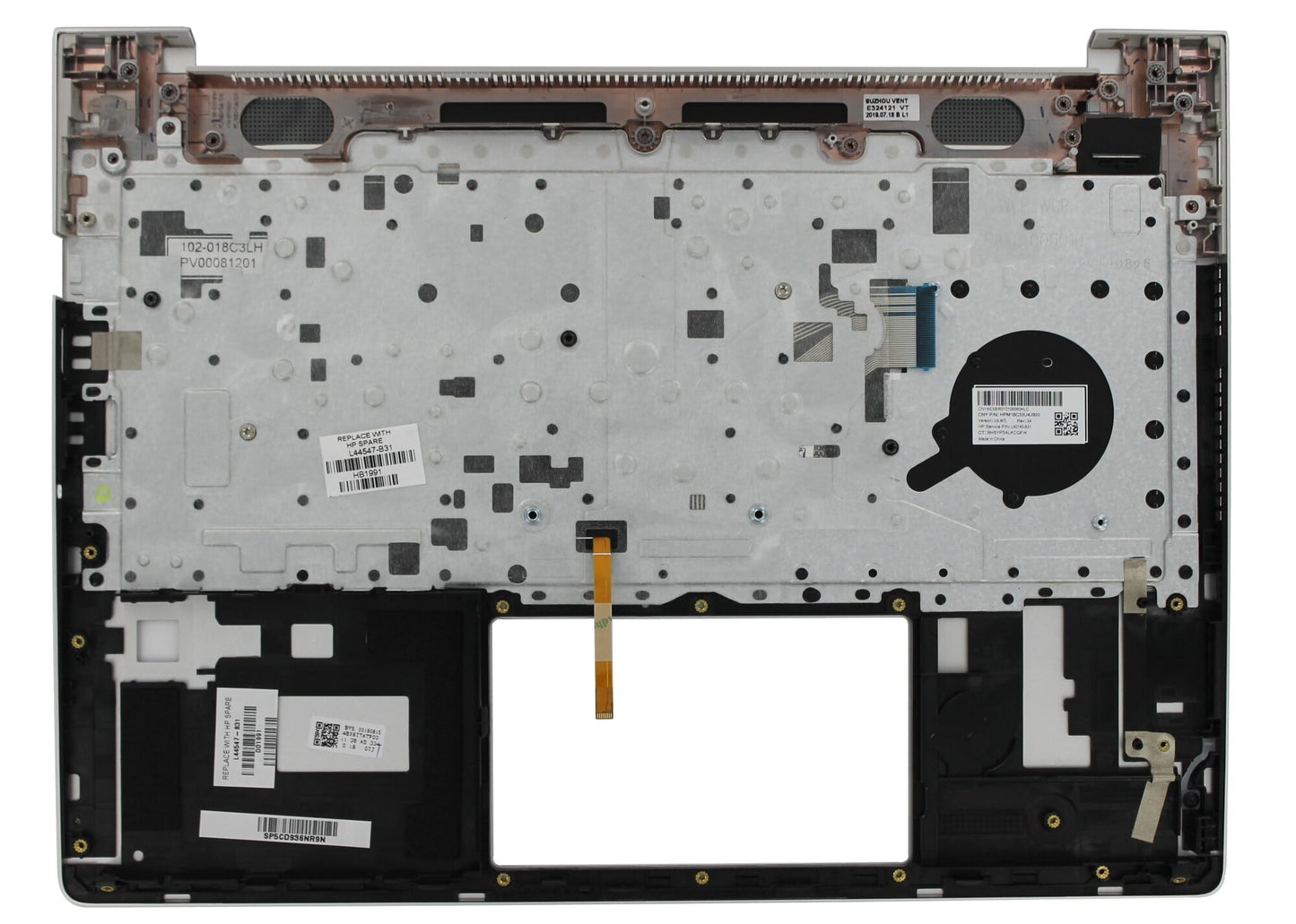 HP Laptop Toetsenbord Qwerty US + Top Cover, Backlight