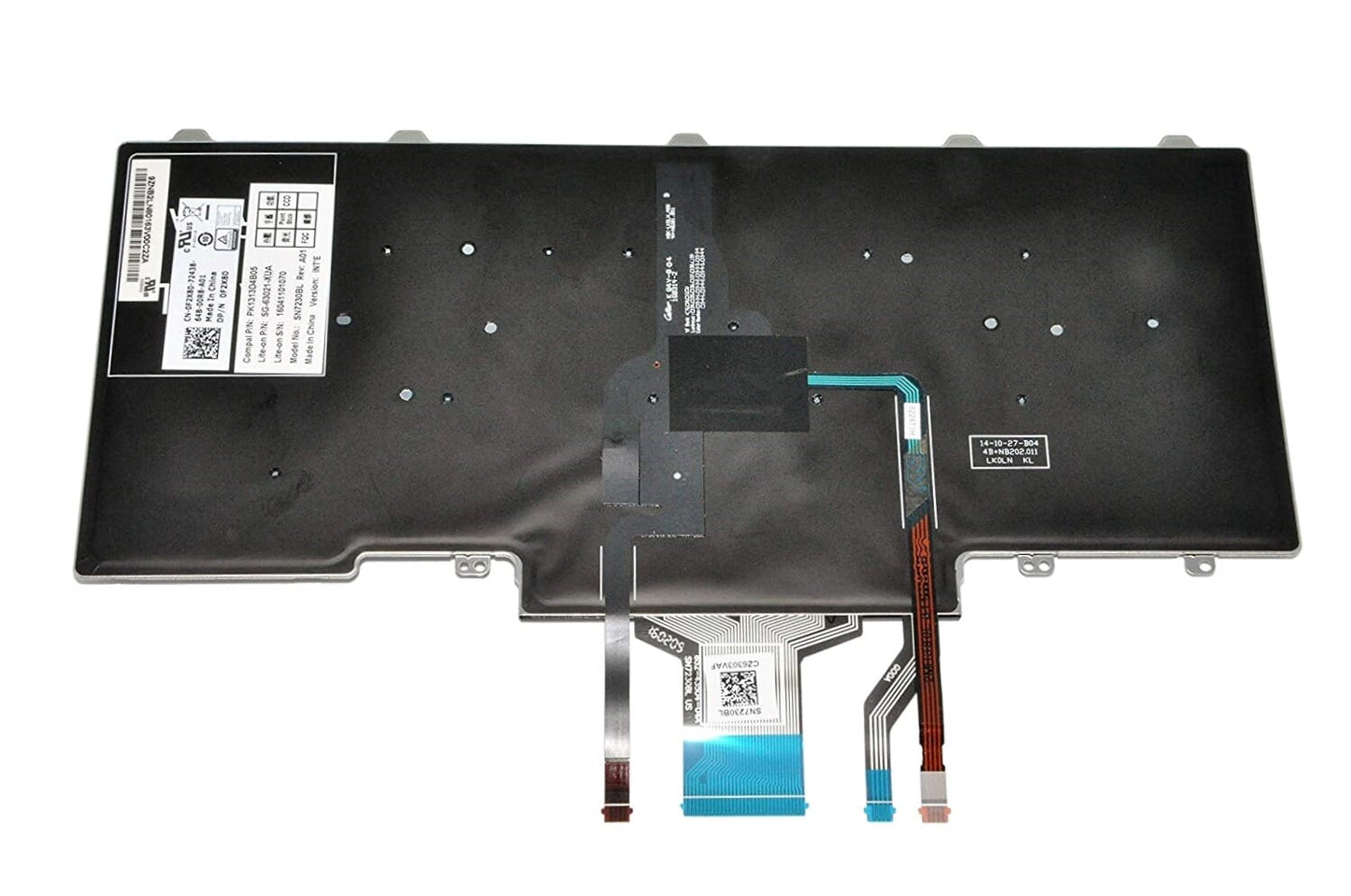 Clavier d'ordinateur portable Dell Qwerty US + rétroéclairage