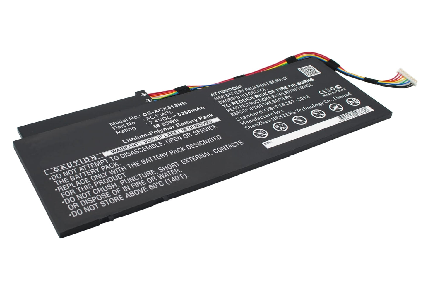 Batterie d'ordinateur portable 5250 mAh