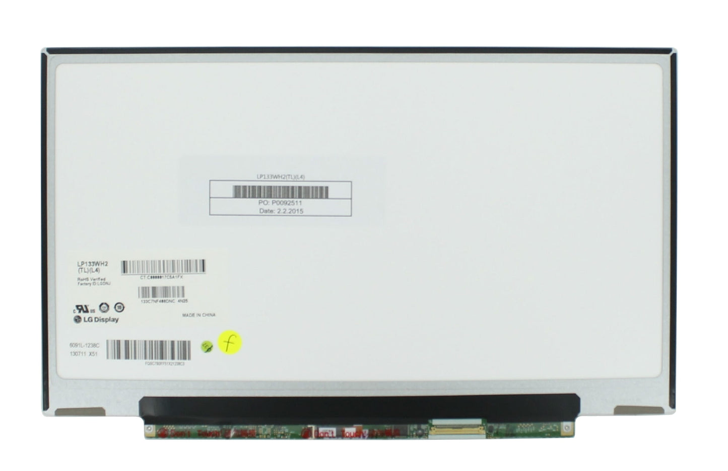 13.3 inch LCD Scherm 1366x768 Glans 40Pin