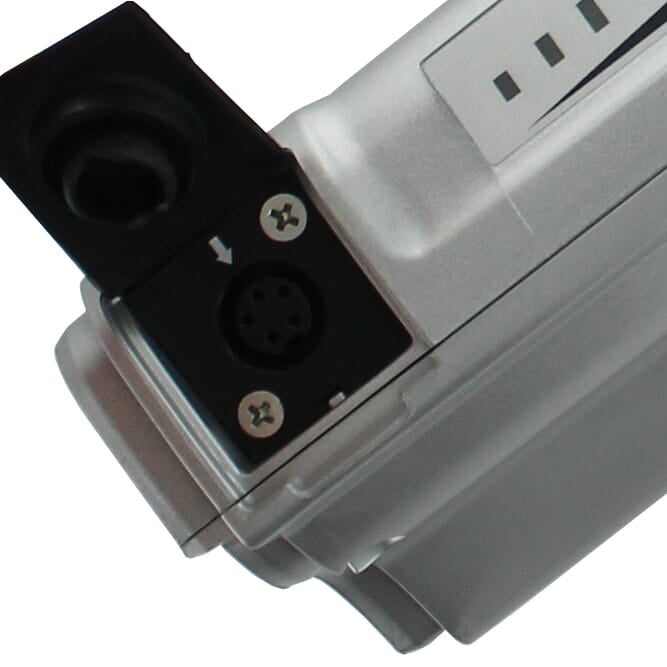 E-motion E-400 Fietsaccu 36V 11Ah Zilver