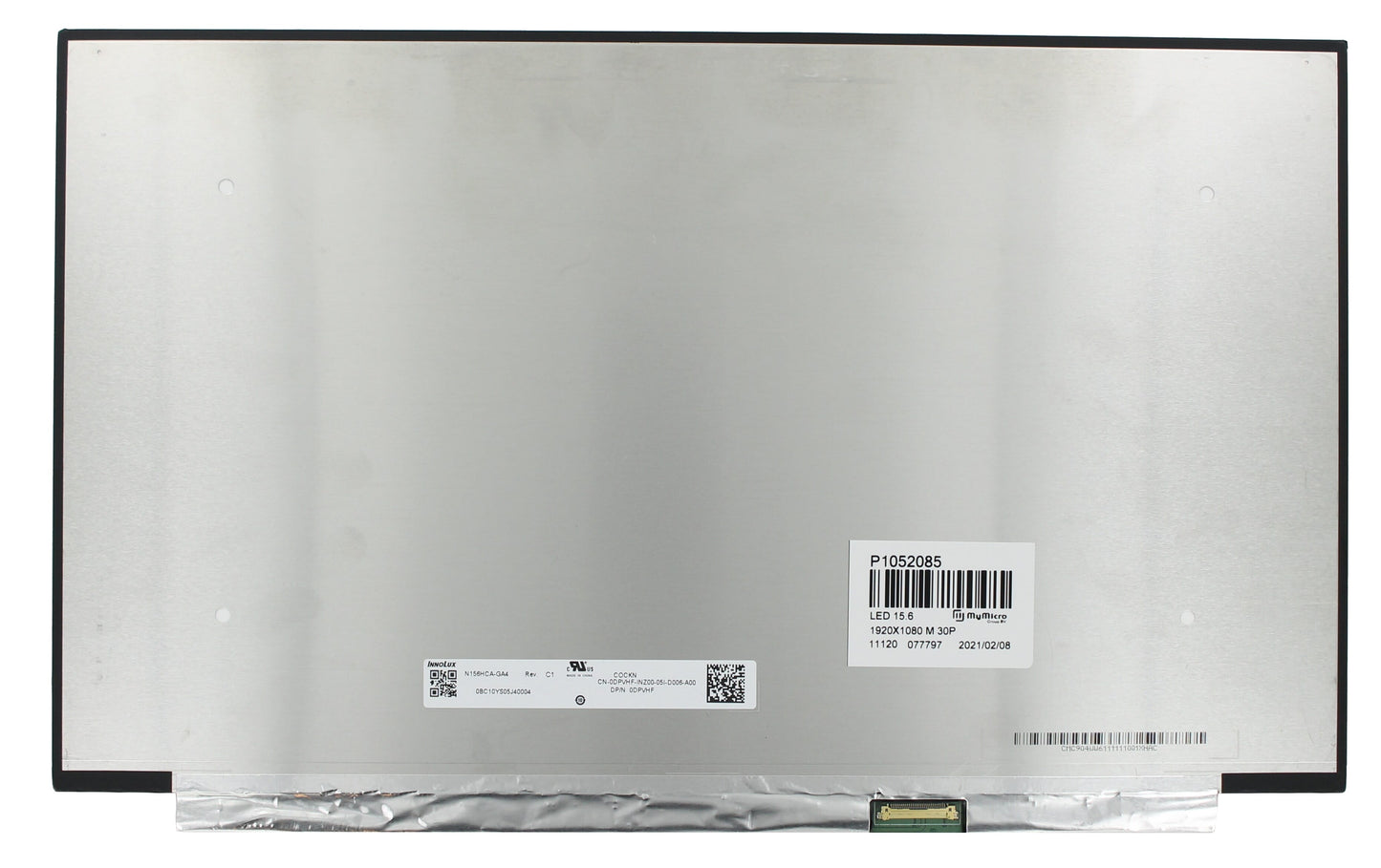 15.6 Inch LCD Scherm 1920x1080 Mat 30Pin eDP