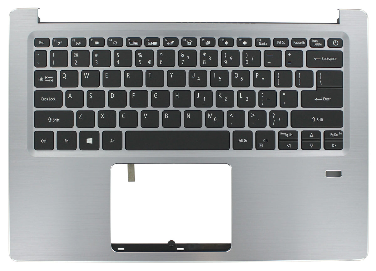 Acer Laptop Toetsenbord Qwerty US + Top Cover - Zilver