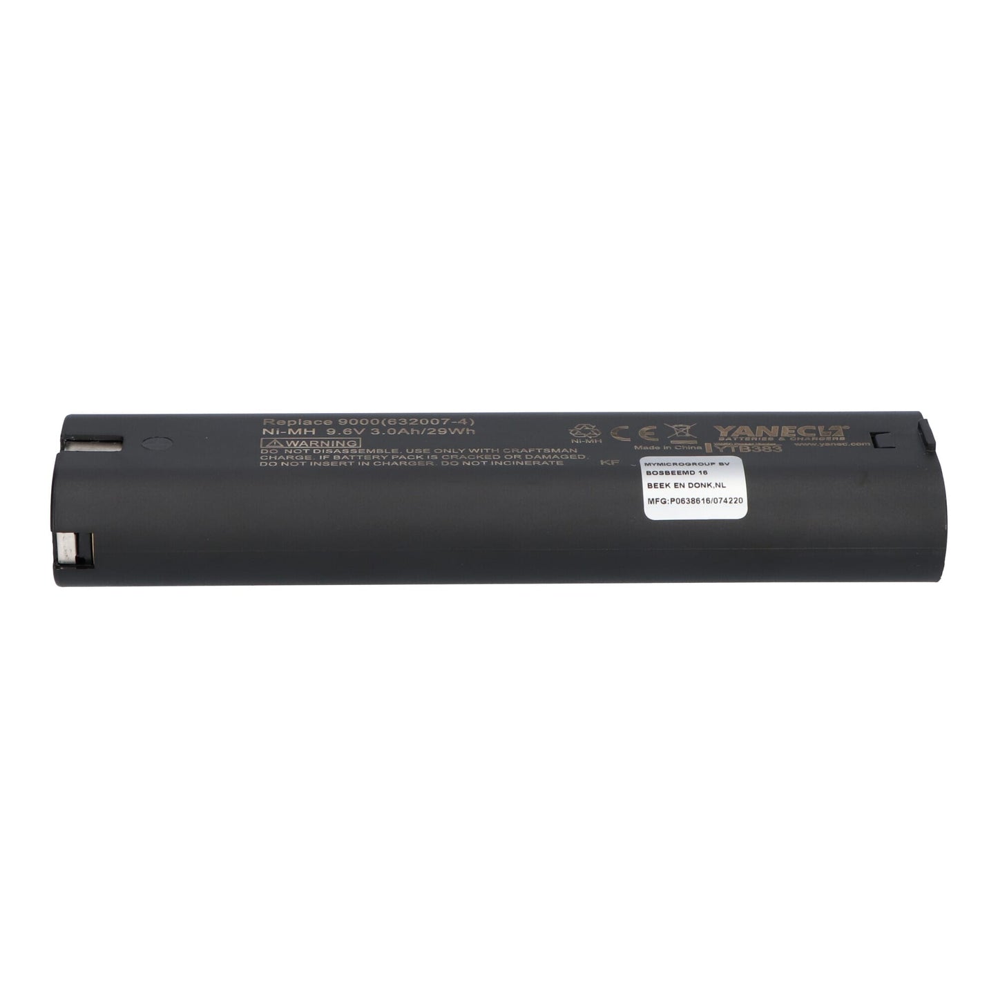 Yanec Werkzeug Akku 9.6V 3Ah Ni-MH Für Makita Intern