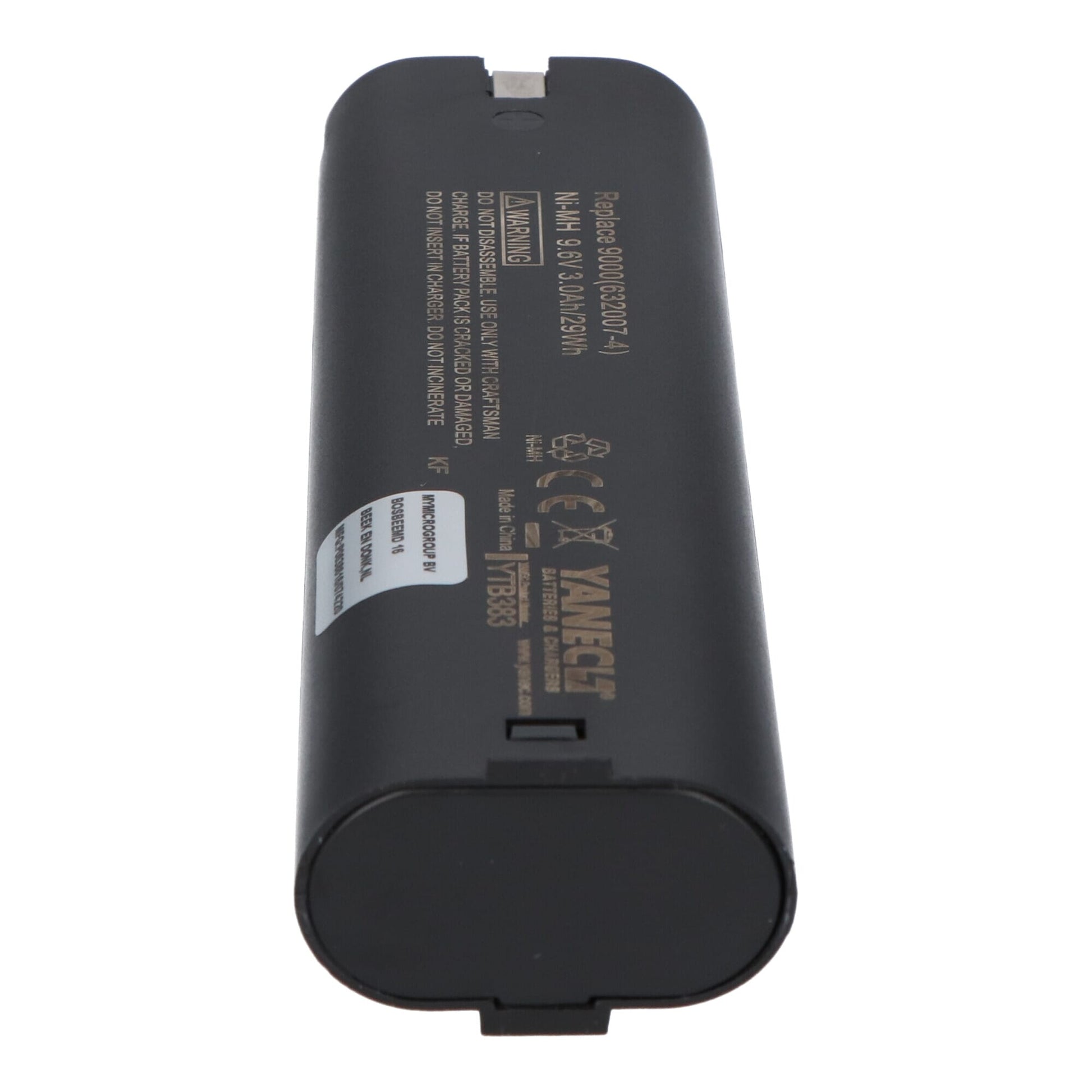 Yanec Gereedschap Accu 9.6V 3Ah Ni-MH Voor Makita Intern