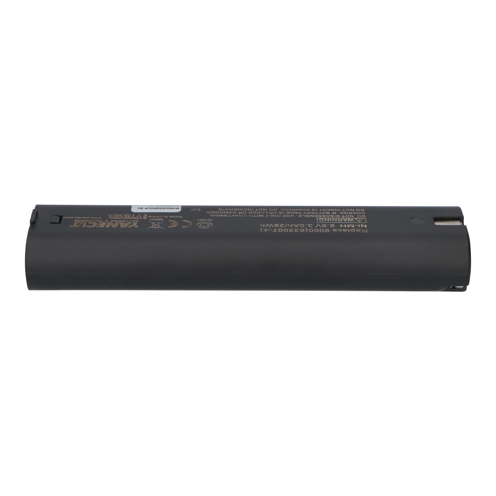 Yanec Gereedschap Accu 9.6V 3Ah Ni-MH Voor Makita Intern