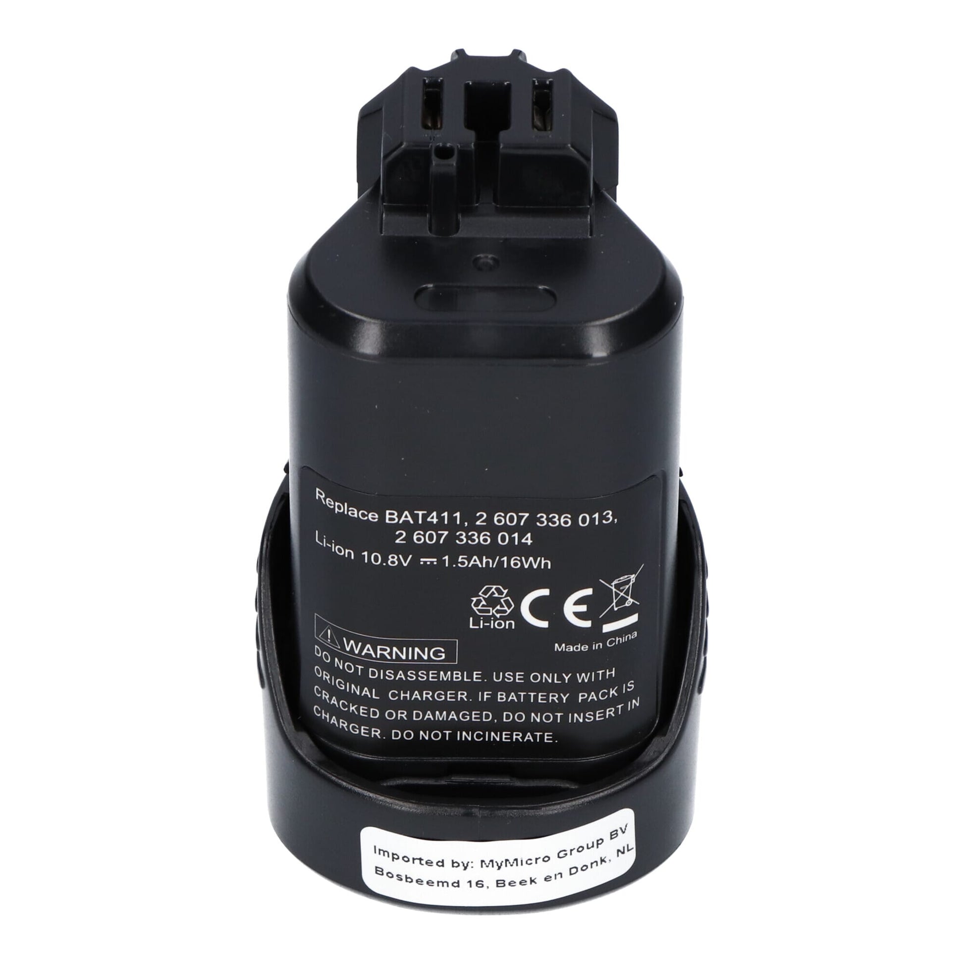 Yanec Gereedschap Accu 10.8V 1.5Ah Li-ion Voor Bosch Insteek