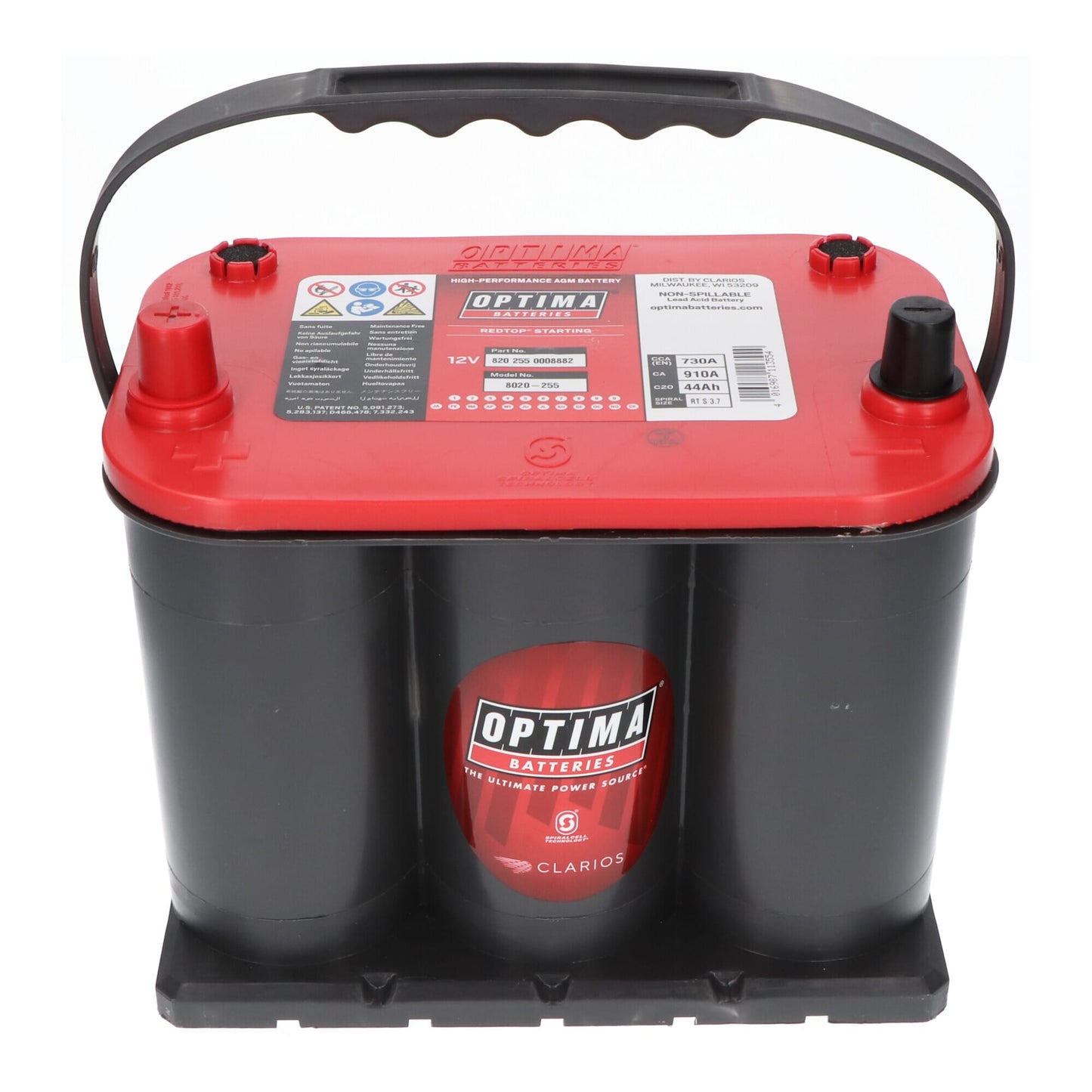 Optima Red Top Accu 12V 44Ah RT S-3.7
