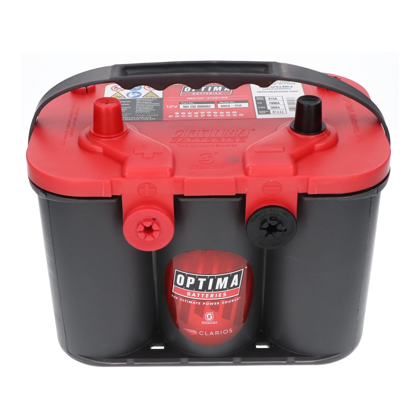 Optima Red Top Accu 12V 50Ah RT U-4.2