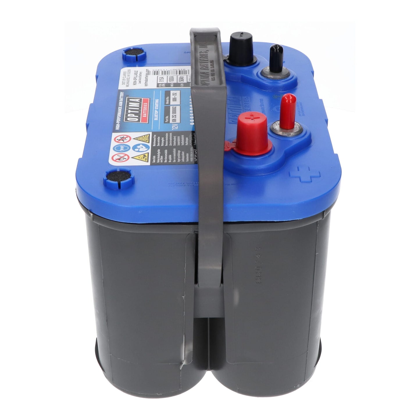 Optima Blue Top Accu 12V 50Ah BT SLI-4.2