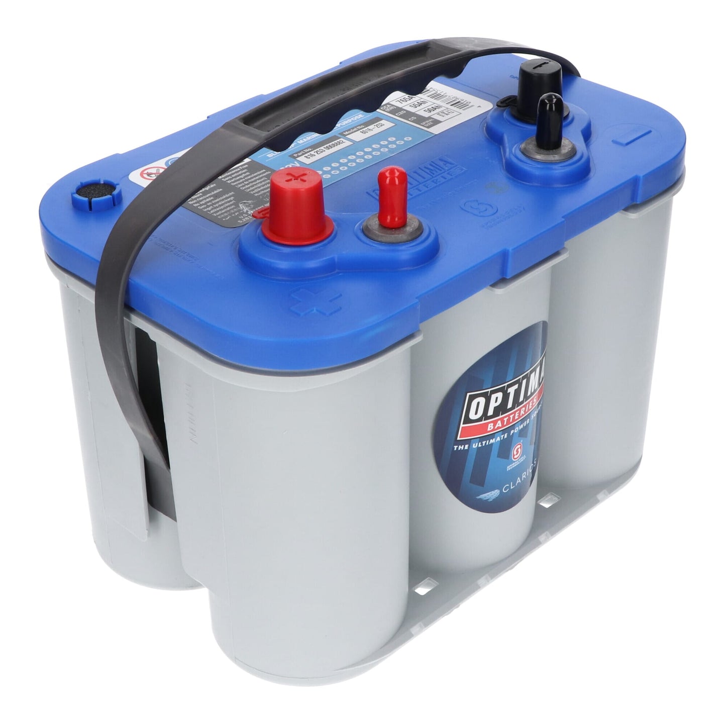 Optima Blue Top Accu 12V 55Ah BT DC-4.2