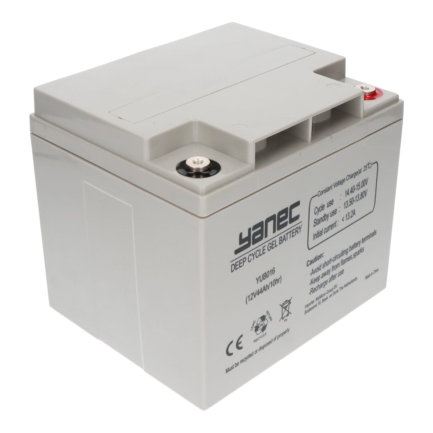 Yanec Gel Accu 12V 44Ah