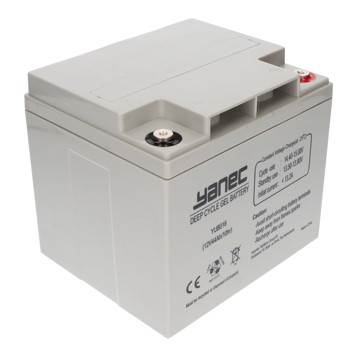 Yanec Gel Accu 12V 44Ah