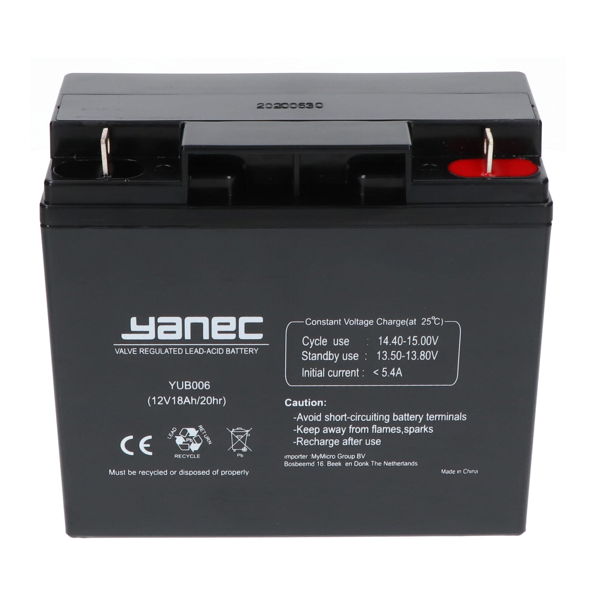 Yanec Loodaccu 12V 18Ah