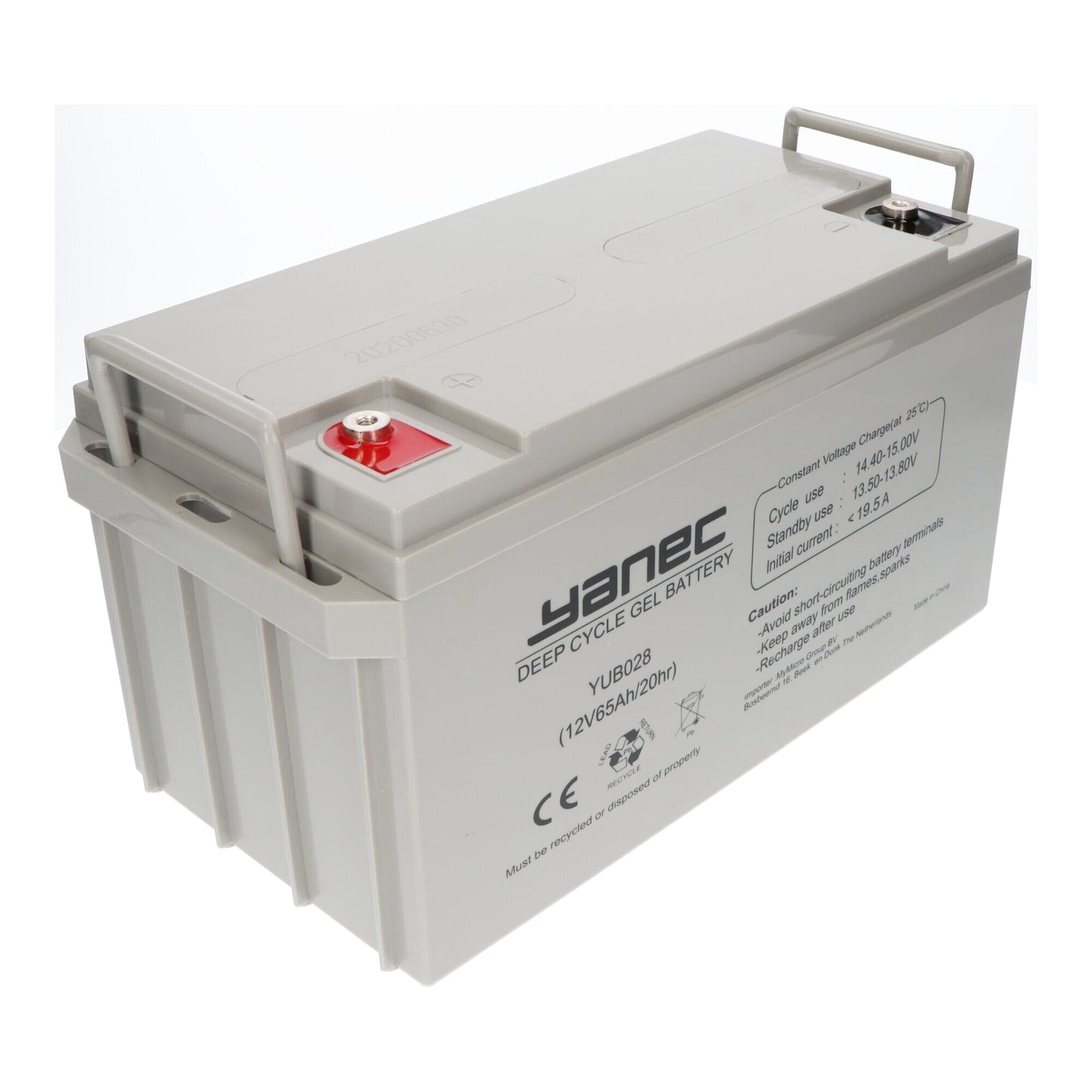Yanec Gel Accu 12V 65Ah