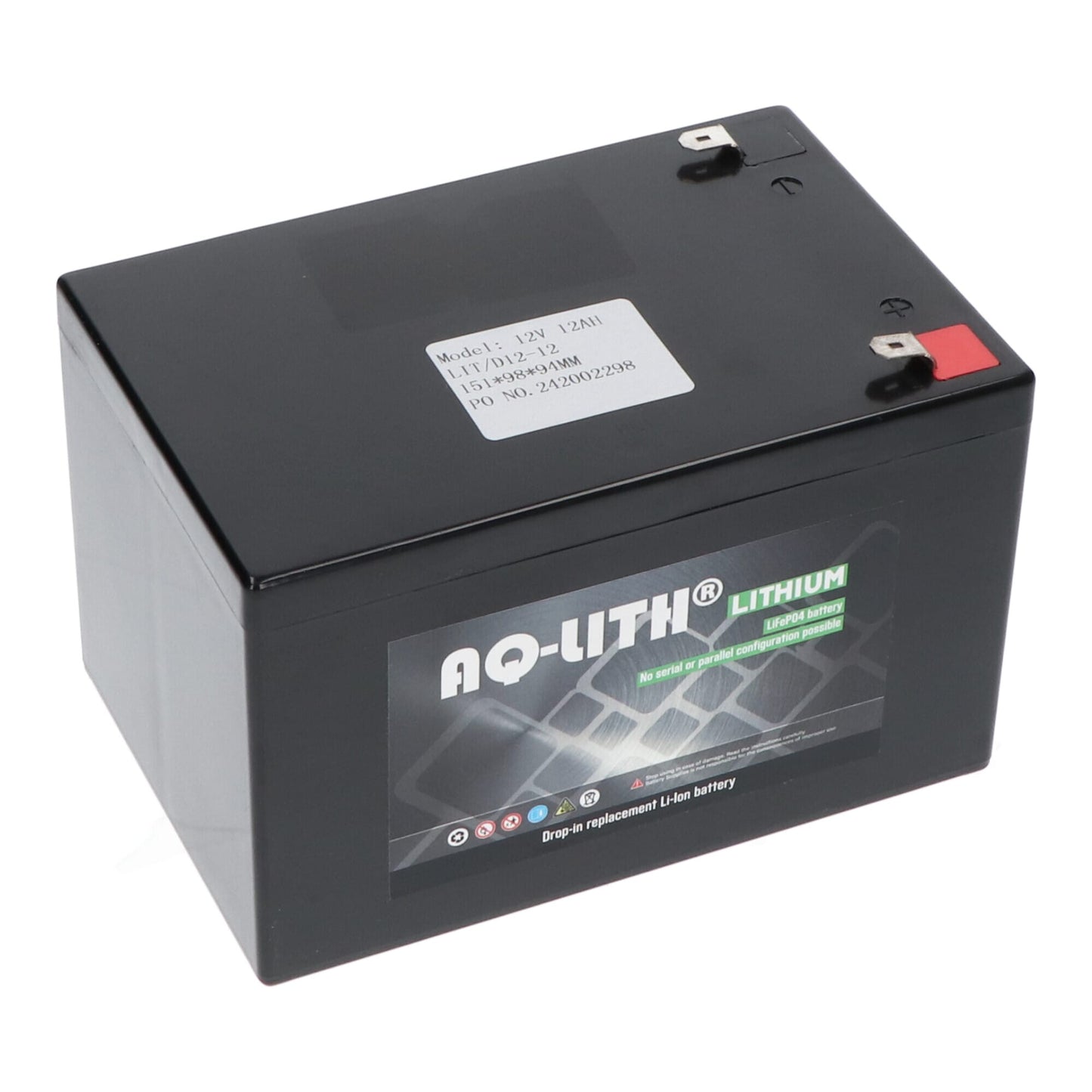 Batterie AQ-Lith LIFEPO4 12V 12Ah