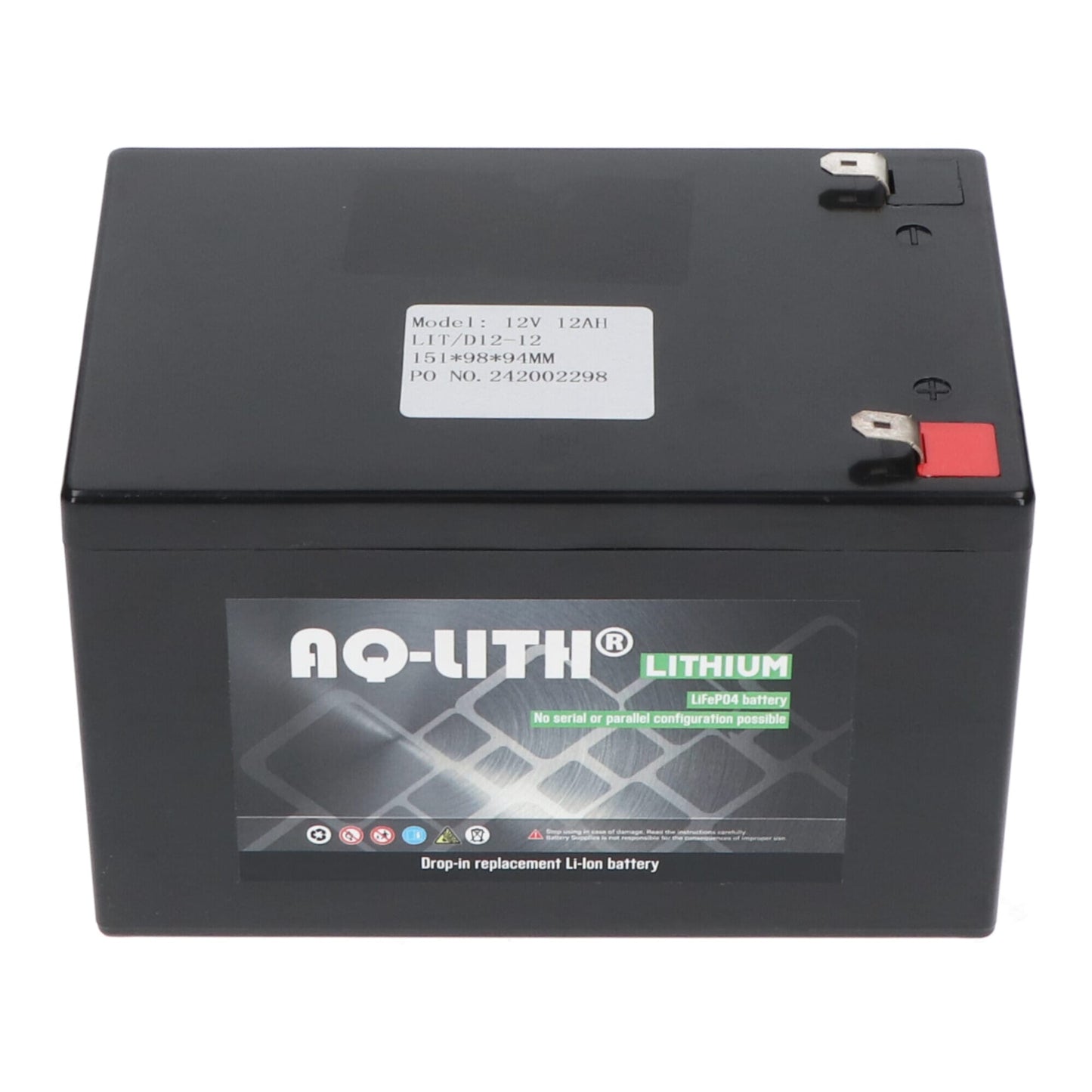 Batterie AQ-Lith LIFEPO4 12V 12Ah
