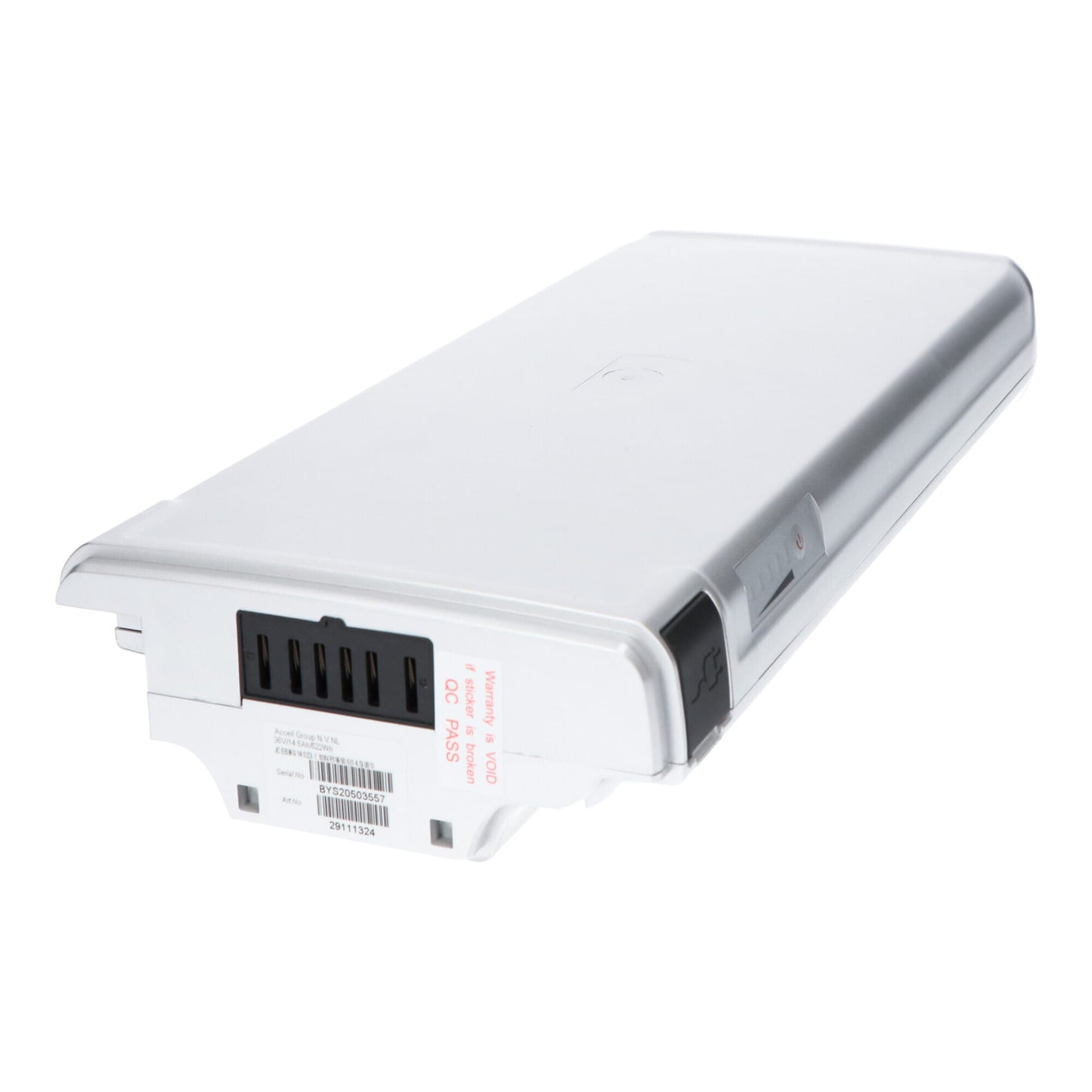 E-motion E-500 Fietsaccu 36V 14.5Ah Zilver