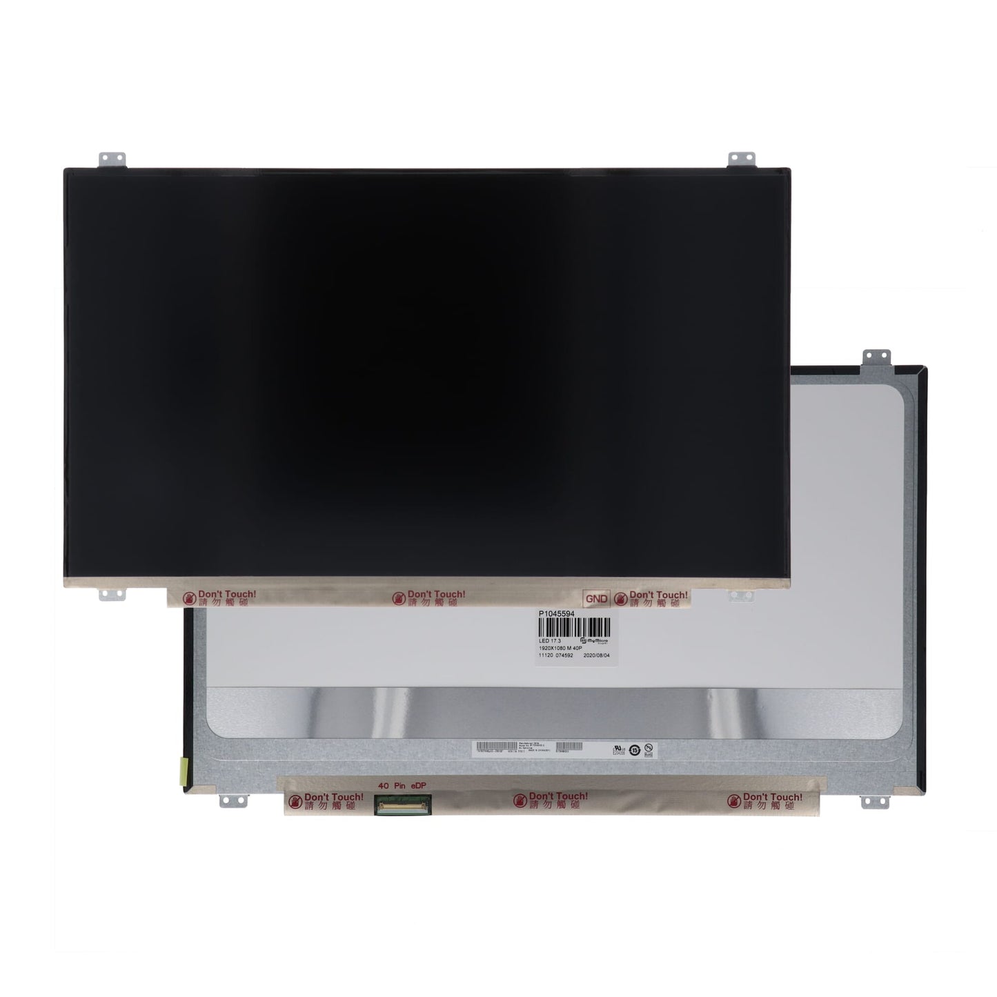 17,3 Zoll LCD-Bildschirm 1920x1080 Matt 40Pin, 144Hz