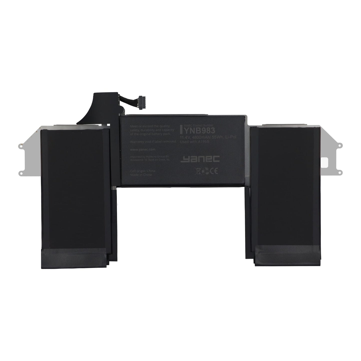 Yanec Macbook Accu 4800 mAh