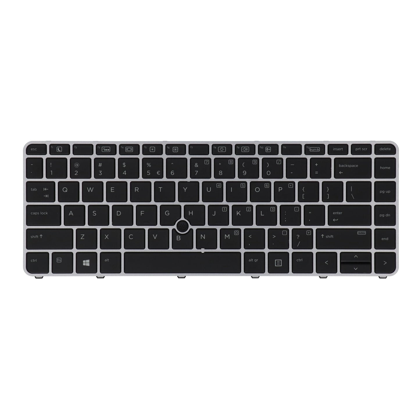 HP Laptop Toetsenbord Qwerty US + Trackpoint, Backlight