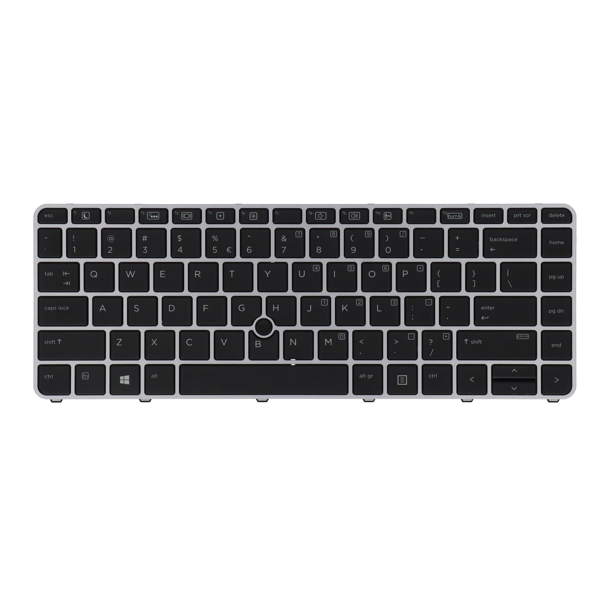 HP Laptop Toetsenbord Qwerty US + Trackpoint, Backlight
