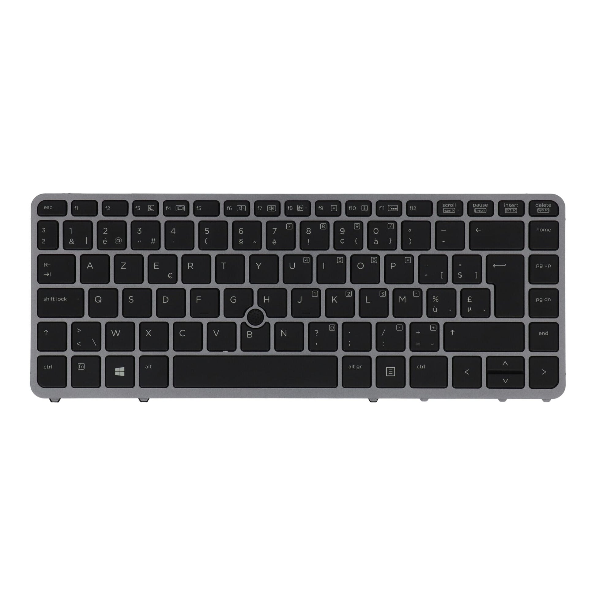 HP Laptop Toetsenbord Azerty BE + Trackpoint, Backlight
