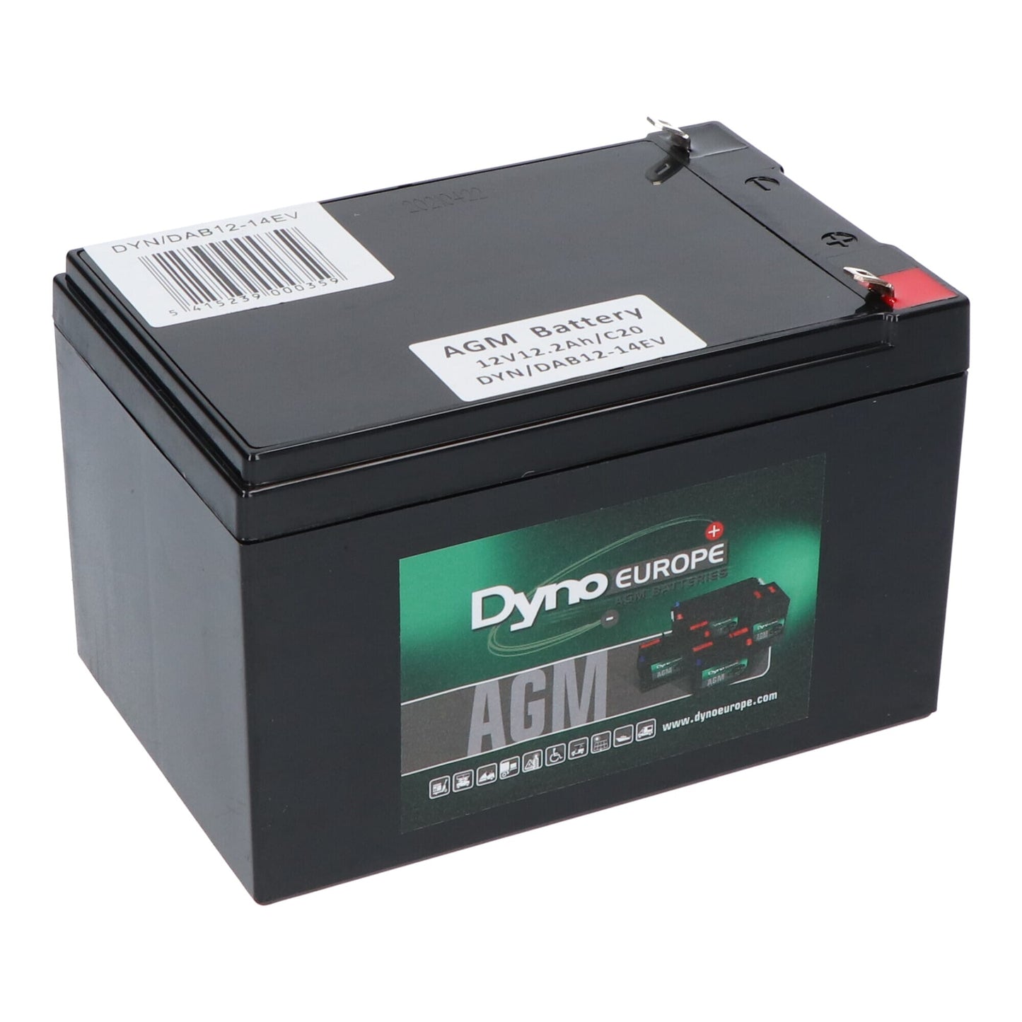 Dyno AGM Akku 12V 16.4Ah (zyklische Nutzung)