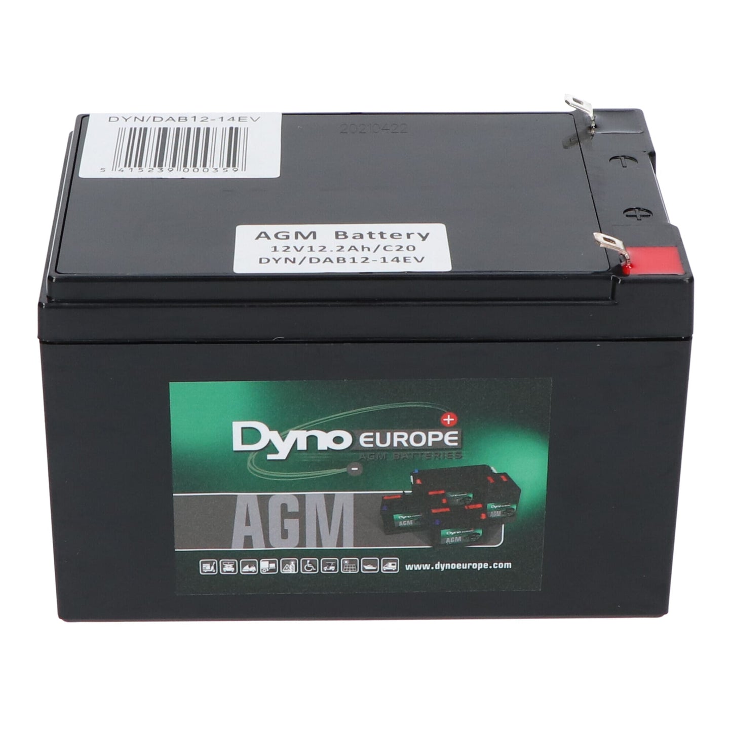 Dyno AGM Akku 12V 16.4Ah (zyklische Nutzung)