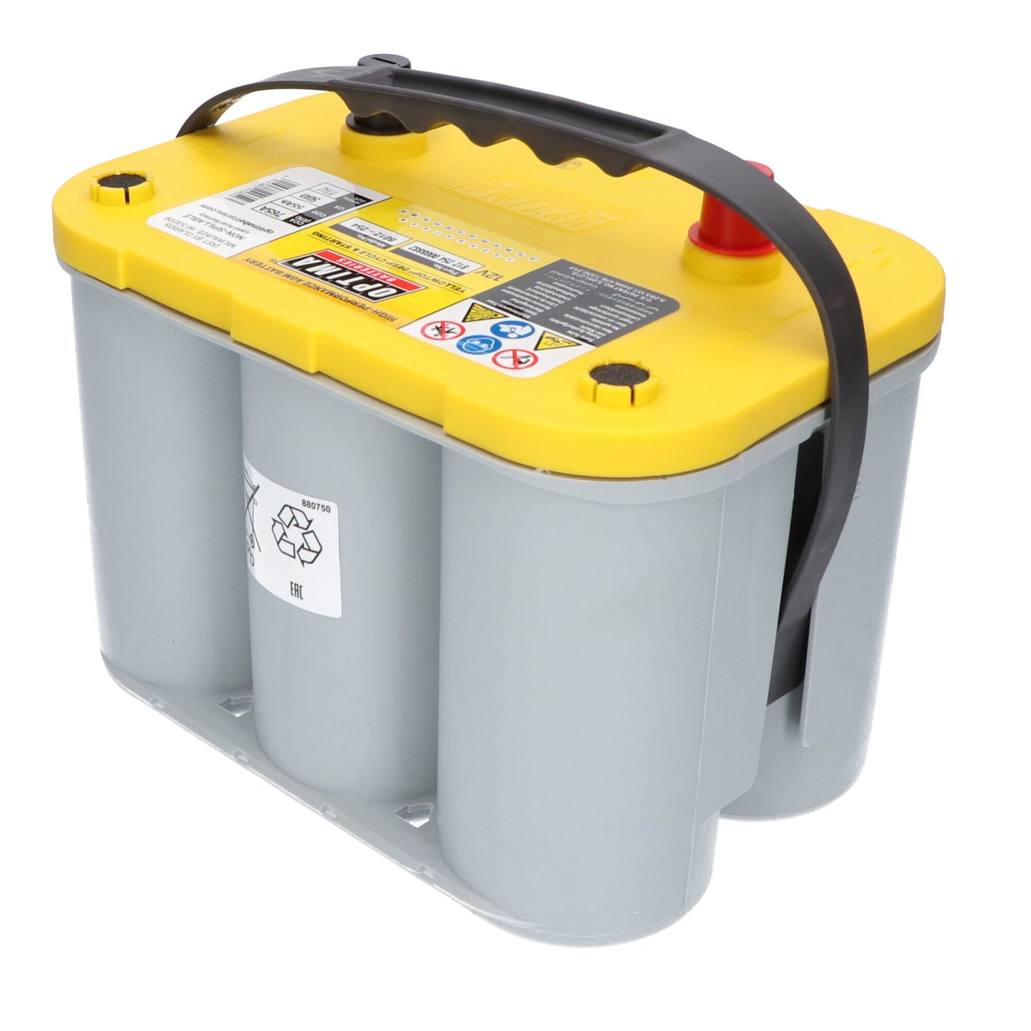 Optima Yellow Top Accu 12V 55Ah S-4.2