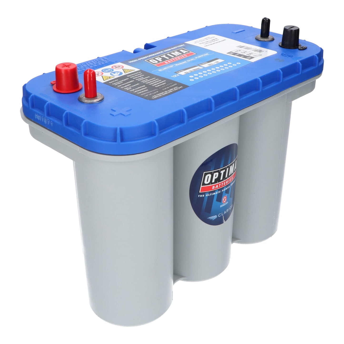 Optima Blue Top Accu 12V 75Ah BT DC-5.5