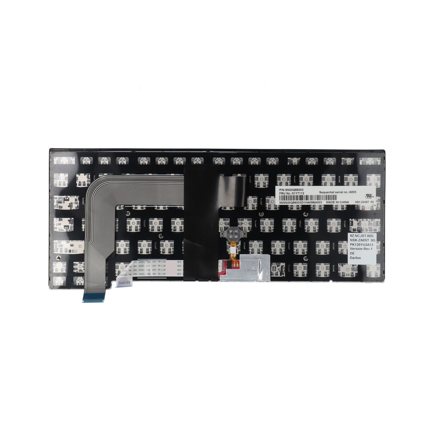 Clavier d'ordinateur portable Lenovo Qwertz DE,