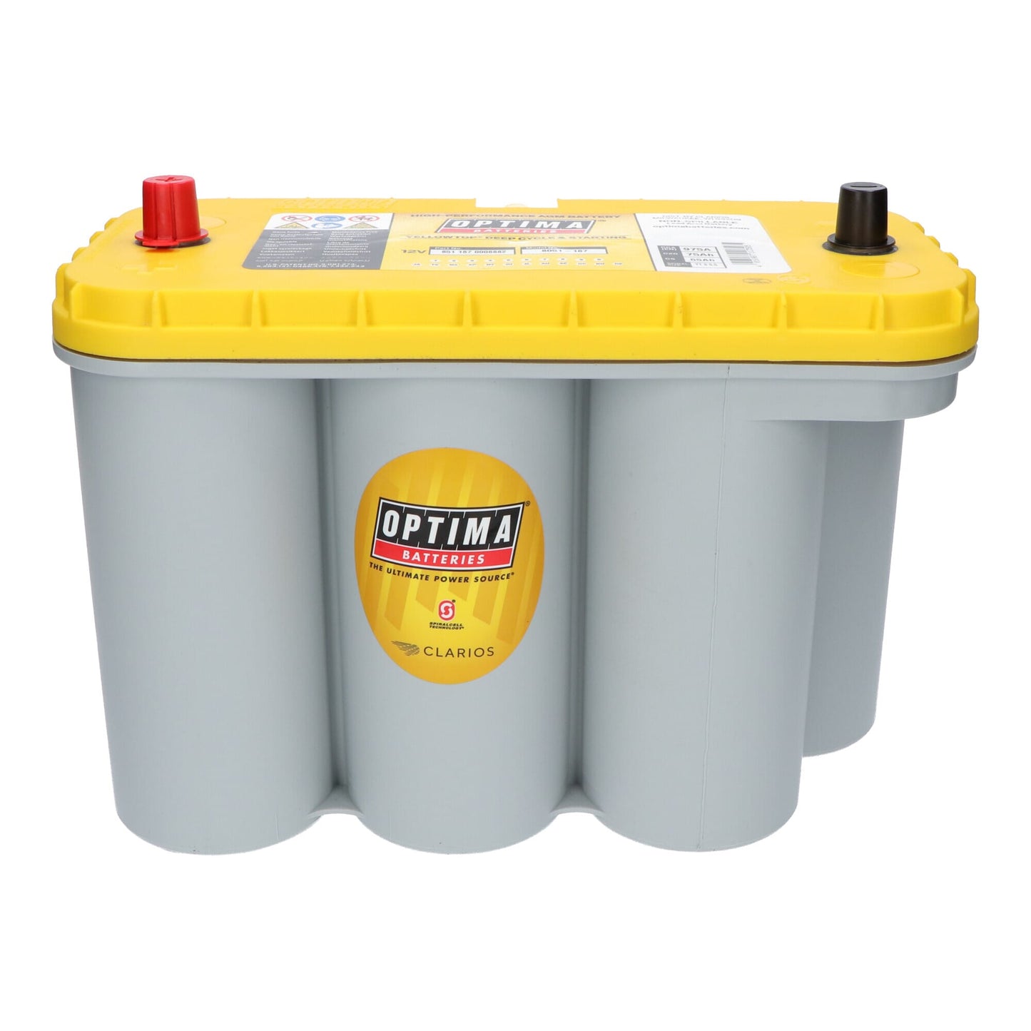 Optima Yellow Top Accu 12V 75Ah YT S-5.5