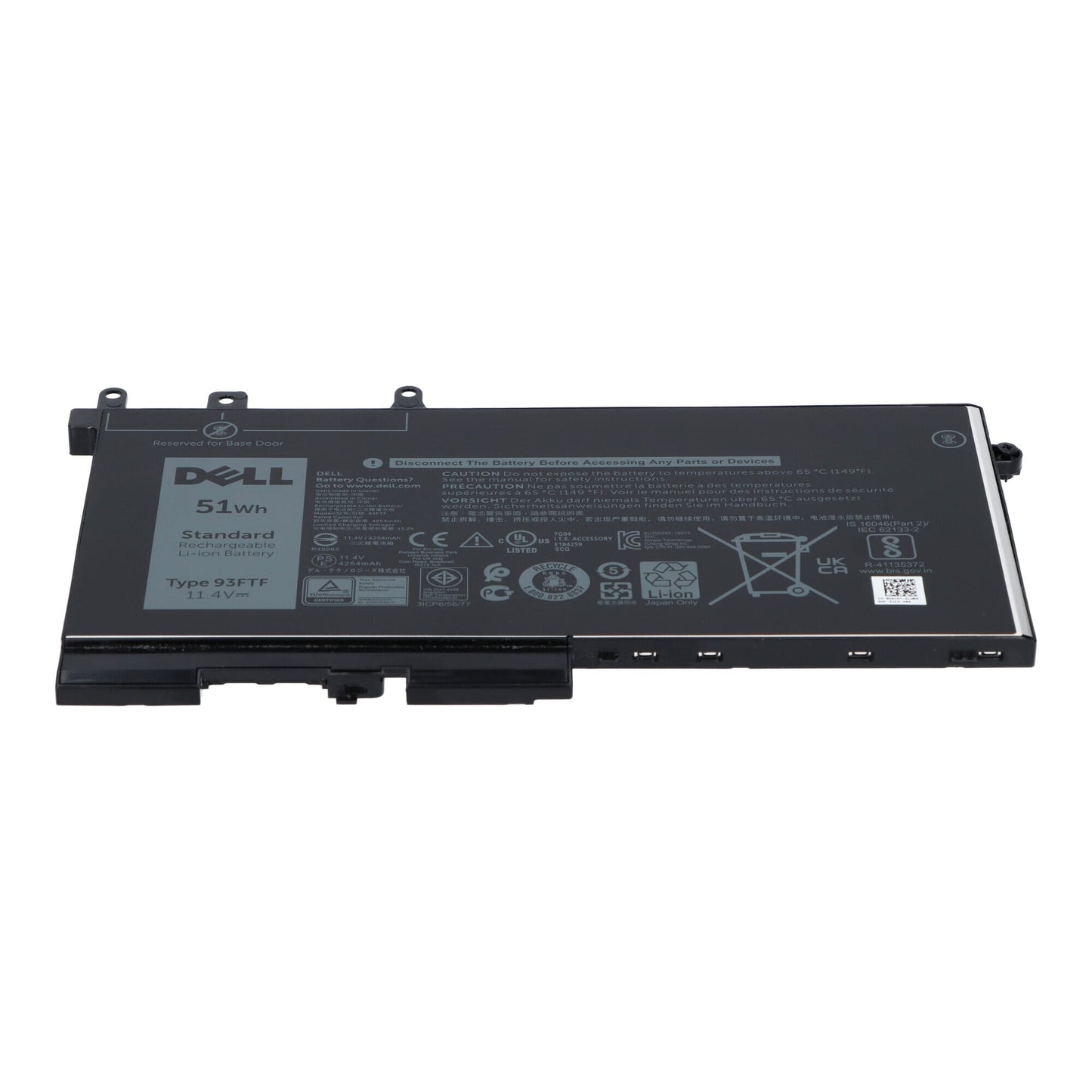 Dell Laptop Akku 4250 mAh