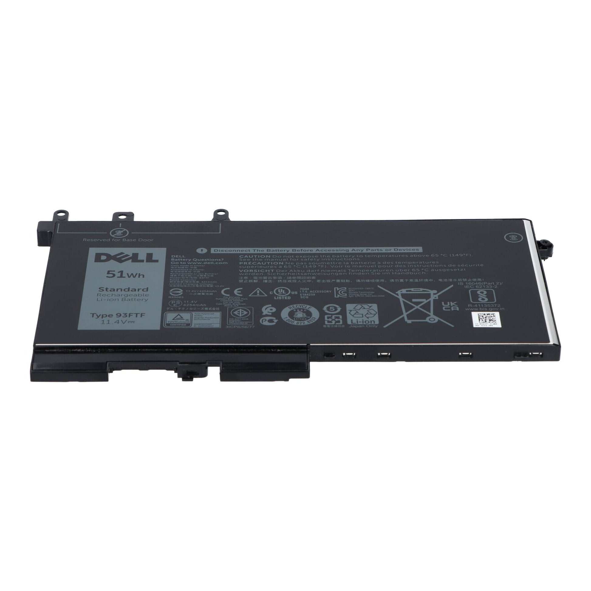 Dell Laptop Accu 4250 mAh
