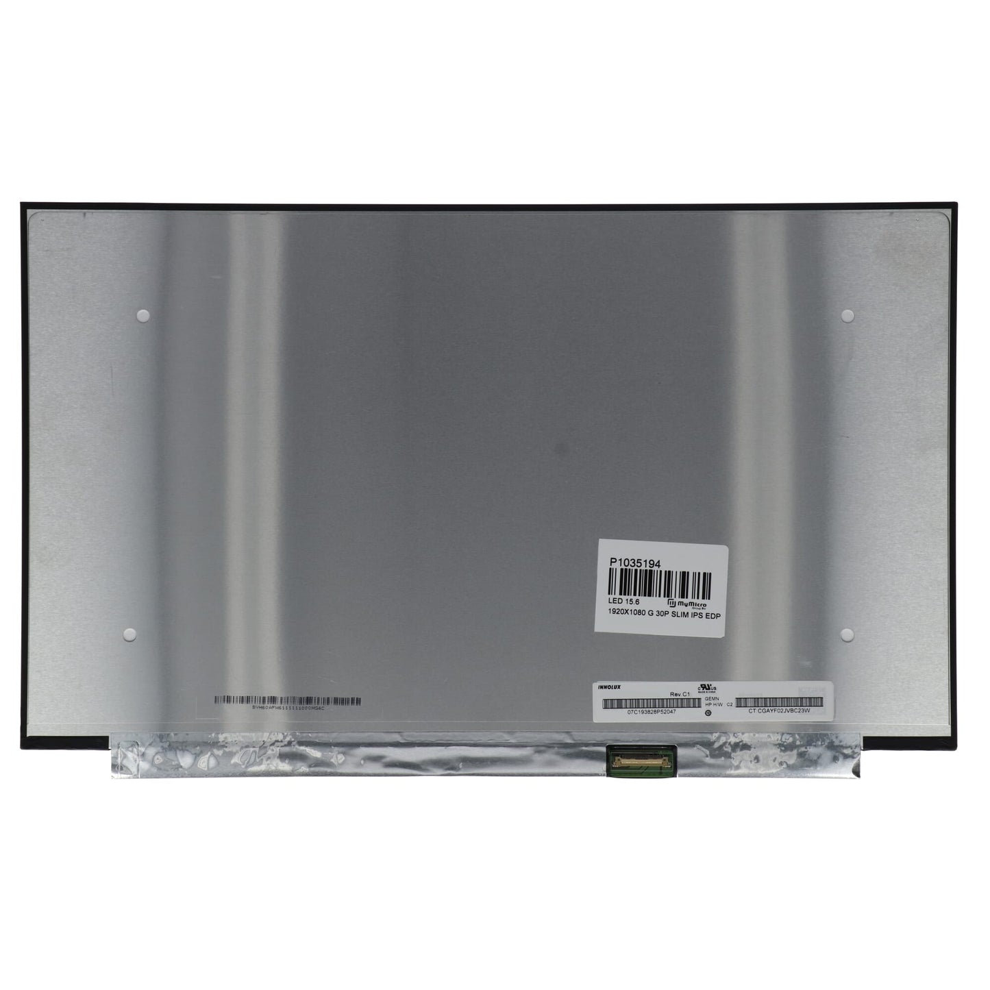 15.6 Zoll LCD-Bildschirm 1920x1080 Glänzend 30Pin eDP, IPS