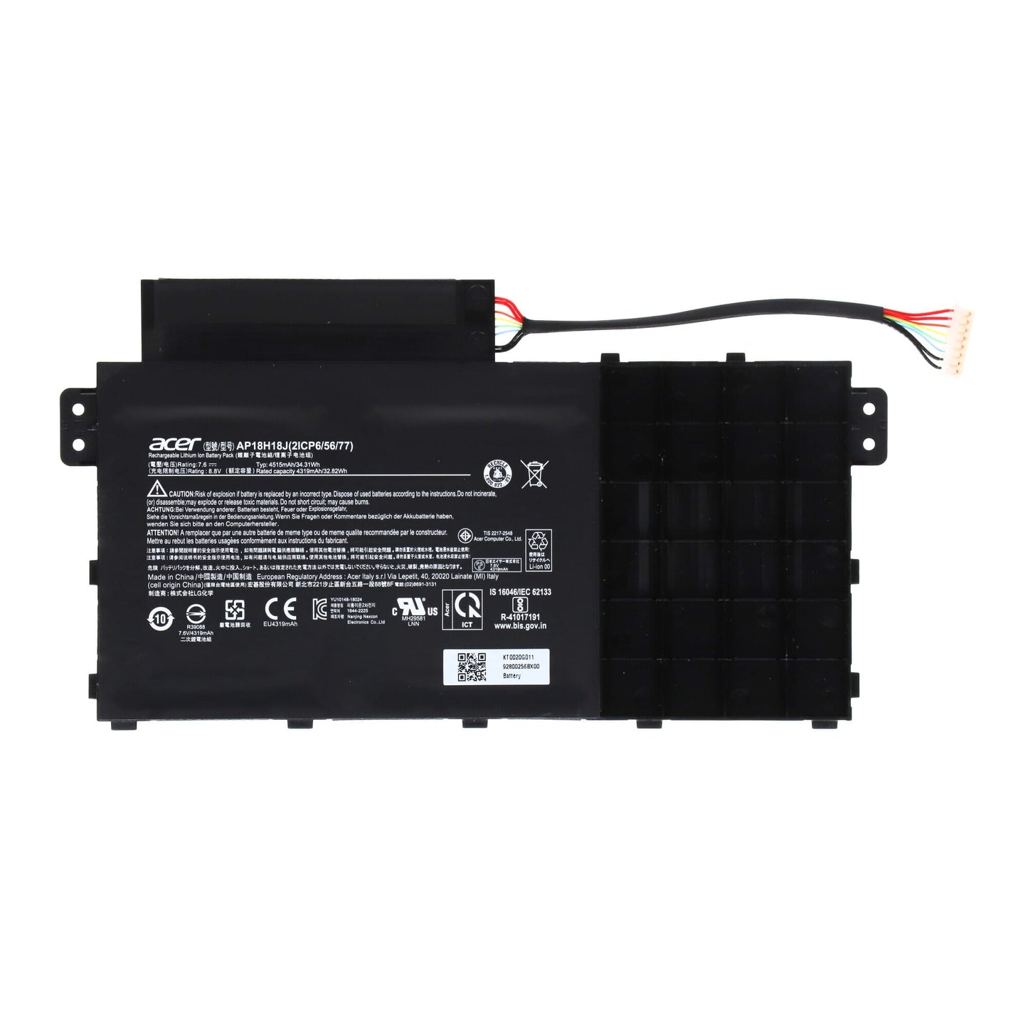 Acer Laptop Accu 4319mAh