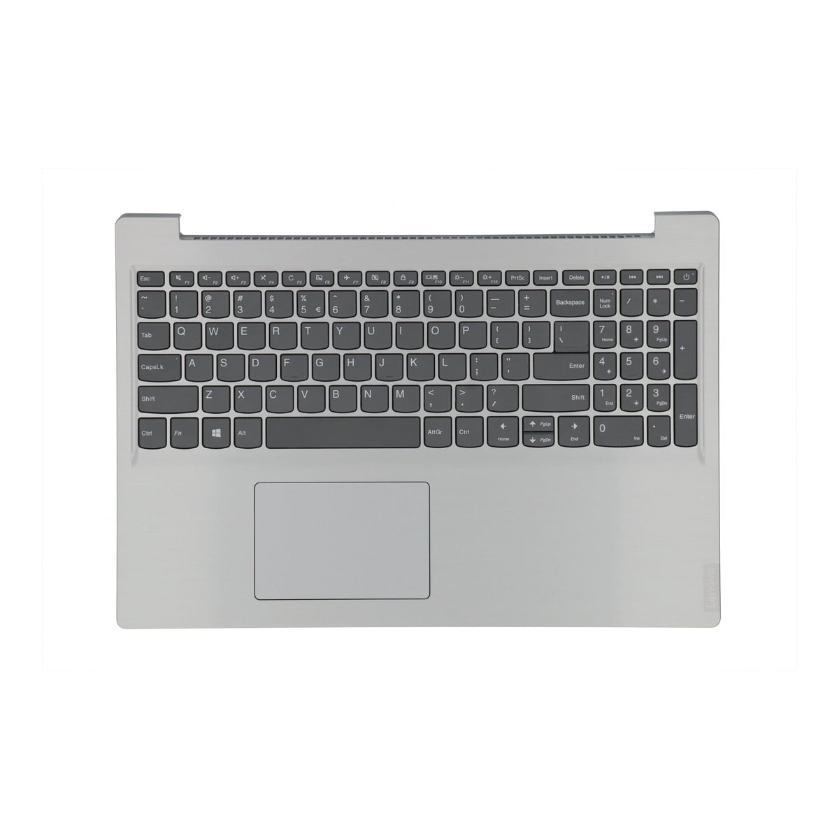 Lenovo Laptop Toetsenbord Qwerty US + Top Cover - Zilver