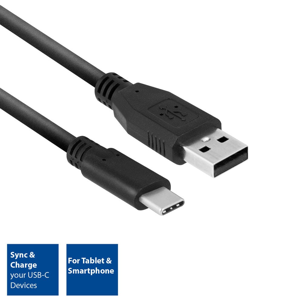 ACT USB 3.2 Gen1 Lade- und Datenkabel A Stecker - C Stecker 1 Meter