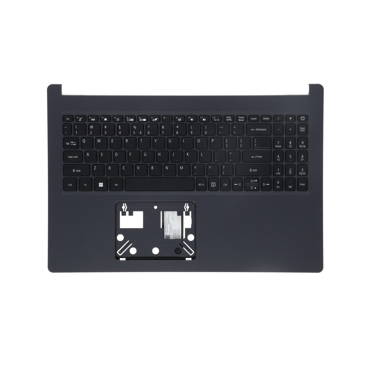 Acer Laptop Toetsenbord Qwerty US + Top Cover - Zwart