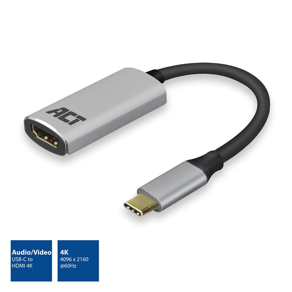 ACT USB-C auf HDMI Buchse Adapter, 4K