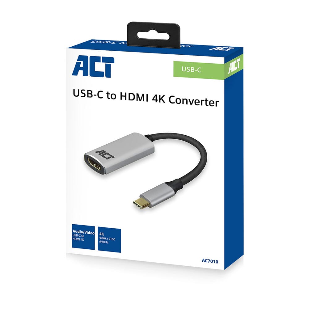 ACT USB-C auf HDMI Buchse Adapter, 4K